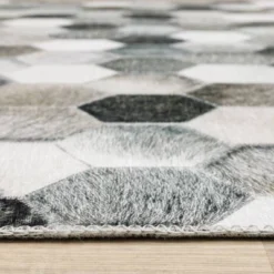 Marcel Geometric Block Animal Print Area Rug White/Gray - Captiv8e Designs 13 Marcel Geometric Block Animal Print Area Rug White/Gray - Captiv8e Designs -Home Decor Shop GUEST cab2801a 7021 41f2 bde9 77e2cab4f024