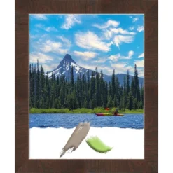 Amanti Art Wildwood Brown Narrow Picture Frame -Home Decor Shop GUEST cbae9fa5 807c 4b8c 823c 55048494f0b4