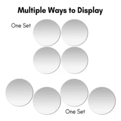 Americanflat Adhesive Mirror Tiles - Peel And Stick Mirrors For Wall - Frameless Round Mirrors For Bedroom And Living Room Décor 11 Americanflat Adhesive Mirror Tiles - Peel And Stick Mirrors For Wall - Frameless Round Mirrors For Bedroom And Living Room Décor -Home Decor Shop GUEST cea16b56 7f7a 460e 97d6 05b415ba315a