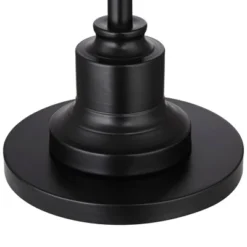 360 Lighting Spenser Rustic Farmhouse Floor Lamp 58" Tall Oiled Bronze Metal Off White Linen Empire Shade For Living Room Bedroom Office House Home -Home Decor Shop GUEST d001c5dc 038a 40ec 9f21 15c5aa238b93