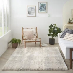 Nourison Luxurious Shag Abstract Textures Area Rug -Home Decor Shop GUEST d15db67d e60c 499d a7fc c9be97a144c0