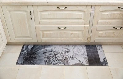 J&V TEXTILES 20" X 55" Oversized Cushioned Anti-Fatigue Kitchen Runner Mat (Kitchen Art) 1 J&V TEXTILES 20" X 55" Oversized Cushioned Anti-Fatigue Kitchen Runner Mat (Kitchen Art)