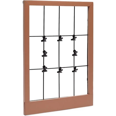 Farmlyn Creek Wall Mounted Brown Picture Frame Wood Photo Frame With Clips (15.7 X 11.4 X 0.59 In) 5 Farmlyn Creek Wall Mounted Brown Picture Frame Wood Photo Frame With Clips (15.7 X 11.4 X 0.59 In) - Image 5