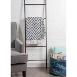 50"x60" Large Chevron Handloom Throw Blanket - Design Imports -Home Decor Shop GUEST d5aa5377 728a 49cd 92ab 342cdd1b8ff0