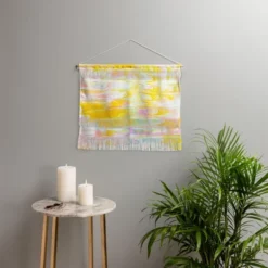 SunshineCanteen Marbled Pastel Dreams Fiber Wall Hanging - Society6