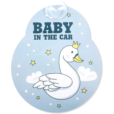 Car Decal Sticker, Baby In The Car (3 Pack) 4 Car Decal Sticker, Baby In The Car (3 Pack) - Image 4