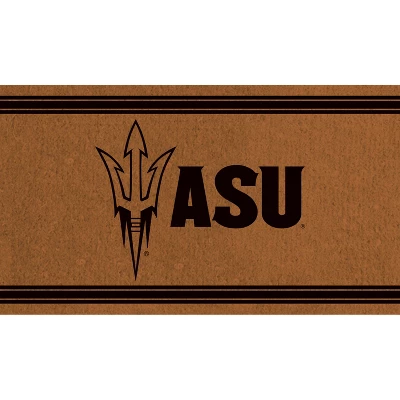 Evergreen Arizona State University Logo Turf Mat, Brown- 28 X 16 Inches Indoor Outdoor Doormat 1 Evergreen Arizona State University Logo Turf Mat, Brown- 28 X 16 Inches Indoor Outdoor Doormat