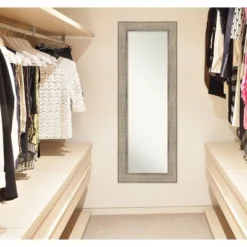 20" X 54" Non-Beveled Trellis Silver Wood On The Door Mirror - Amanti Art 13 20" X 54" Non-Beveled Trellis Silver Wood On The Door Mirror - Amanti Art -Home Decor Shop GUEST d6f17a8e 77c4 4917 82ee 134a6b8b9053