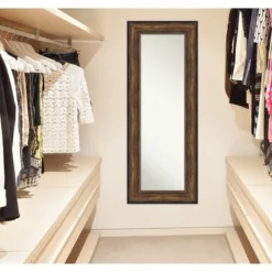 22" X 56" Non-Beveled Ballroom Bronze Full Length On The Door Mirror - Amanti Art -Home Decor Shop GUEST d6f6a263 3d8f 4ff7 ac9b a1e8ddcbe48a