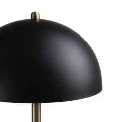 15" Luna Desk Lamp With Brass Accents Matte Black - Globe Electric -Home Decor Shop GUEST d6ff8d38 2e81 45b9 85b6 d035596e765b