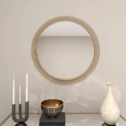 Contemporary Metal Wall Mirror Gold - Olivia & May 25 Contemporary Metal Wall Mirror Gold - Olivia & May -Home Decor Shop GUEST d9c342b3 0218 4ab3 8458 a846bfa5b59c
