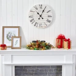 Nearly Natural 24-in Flocked Artificial Christmas Double Candelabrum With 35 Multicolored Lights And Pine Cones 9 Nearly Natural 24-in Flocked Artificial Christmas Double Candelabrum With 35 Multicolored Lights And Pine Cones -Home Decor Shop GUEST dcbdb444 2b67 4144 80ec d307784a4848