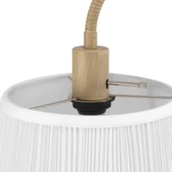 68" Maris Light Faux Wood Floor Lamp With White Patten Shade - Globe Electric -Home Decor Shop GUEST dd957a5b c760 4591 b58e b76e8db2c15d