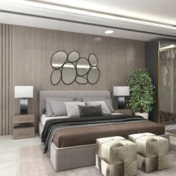 Metal Bubble Cluster Oval Wall Mirror Black - Olivia & May 22 Metal Bubble Cluster Oval Wall Mirror Black - Olivia & May -Home Decor Shop GUEST ddf81661 9370 48e7 b54d 82b1fbaa266e