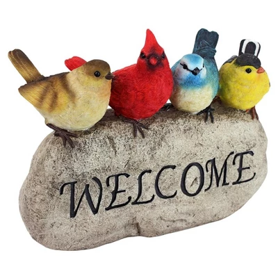 Design Toscano Birdy Welcome Garden Stone Statue: Large 7 Design Toscano Birdy Welcome Garden Stone Statue: Large - Image 7