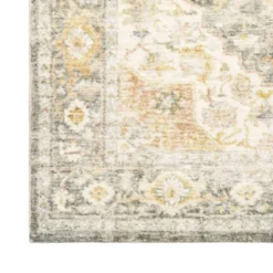 2'x8' Runner Salina Vintage Medallion Area Rug Gray/Gold - Captiv8e Designs -Home Decor Shop GUEST e0e316c4 313b 4437 bdd2 c3da0f88d9a9