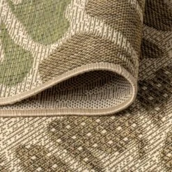 Zinnia Modern Floral Textured Weave Indoor/Outdoor Area Rug - JONATHAN Y -Home Decor Shop GUEST e0fa9f25 cff6 4711 8798 4d5a202d95e3