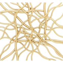 Set Of 2 Metal Geometric Branch Inspired Wall Decors Gold/Silver - Olivia & May -Home Decor Shop GUEST e12bf7e5 601e 420a ae5f 211d6ea6f5bf