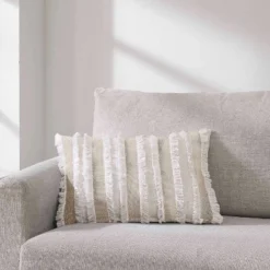 14"x20" Mona Lumbar Throw Pillow - Crescent & Starlight