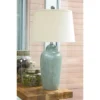 Saher Ceramic Table Lamp Green - Signature Design By Ashley