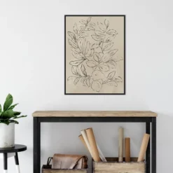 22" X 30" Outlined Leaves I By Asia Jensen Framed Canvas Wall Art Black - Amanti Art 11 22" X 30" Outlined Leaves I By Asia Jensen Framed Canvas Wall Art Black - Amanti Art -Home Decor Shop GUEST e3ee7d71 6fa6 4dfc 8aa2 6295a04920e7