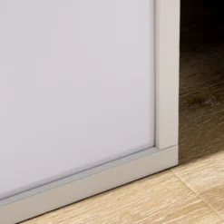 HOMCOM Modern Floor Lamp With Shelves & Dual Ambient Lighting, Tall Standing Lamp For Living Room, Bedroom, Fabric Lampshade, White 9 HOMCOM Modern Floor Lamp With Shelves & Dual Ambient Lighting, Tall Standing Lamp For Living Room, Bedroom, Fabric Lampshade, White -Home Decor Shop GUEST e4fd4d43 04cc 4837 b9fa 8900910a5c9c