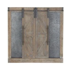 Farmhouse Wood Window Inspired Chalkboard Wall Decor Brown - Olivia & May -Home Decor Shop GUEST e81cdcc3 def2 4426 8f00 b0c974ef3d77