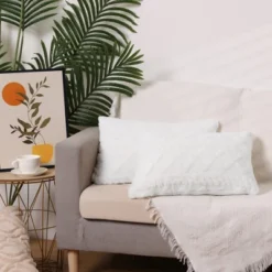 Unique Bargains Short Plush Solid Color Soft Living Room Throw Pillowcases 2 Pcs -Home Decor Shop GUEST e8a49df6 ef91 4748 b305 edc84bc71e54