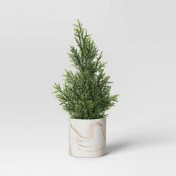 Artificial Plant Shimmer Pine Tree - Threshold™ -Home Decor Shop GUEST e9f4efc5 b785 4c24 8727 55222af826a7