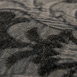 20"x20" Oversize Medallion Poly Filled Square Throw Pillow Charcoal - Rizzy Home