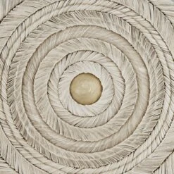 Dahlia Studios Natural Paper Ring 35 1/2" Square Shadow Box Framed Wall Art -Home Decor Shop GUEST ec7b64be 0635 4942 afc6 ca5264fb5e22