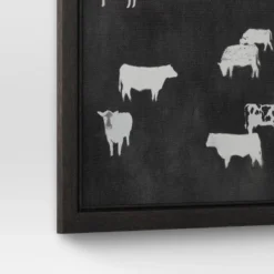 (Set Of 2) 12" X 12" Cow Collection II Framed Wall Canvases - Threshold™ 9 (Set Of 2) 12" X 12" Cow Collection II Framed Wall Canvases - Threshold™ -Home Decor Shop GUEST ed6cea91 4424 4805 8aee 4c4271b75676