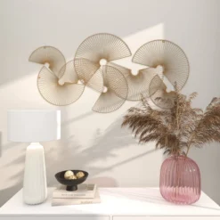 Metal Sunburst Half Moon Wall Decor Gold - CosmoLiving By Cosmopolitan -Home Decor Shop GUEST ee47d46b 9cea 4d9b 816a a54c97533d2d