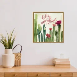 16" X 16" Christmas Cactus I Feliz Navidad By Grace Popp Framed Canvas Wall Art - Amanti Art 9 16" X 16" Christmas Cactus I Feliz Navidad By Grace Popp Framed Canvas Wall Art - Amanti Art -Home Decor Shop GUEST eed55c52 6b60 4db9 be54 68ead8c07333