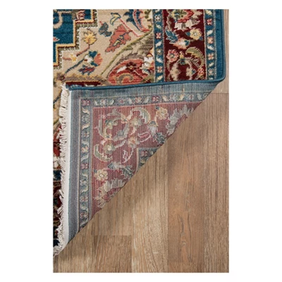 Lenox Devon Medallion Loomed Accent Rug - Momeni 3 Lenox Devon Medallion Loomed Accent Rug - Momeni - Image 3