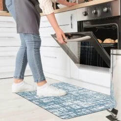 World Rug Gallery Contemporary Abstract Anti-Fatigue Standing Mat -Home Decor Shop GUEST f38f61fb 55a7 4be9 ada9 d5ea11265191