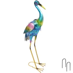 Sunnydaze Decor Sunnydaze Metal Crane Outdoor Garden Statue Yard Art Sculpture - 29" 16 Sunnydaze Decor Sunnydaze Metal Crane Outdoor Garden Statue Yard Art Sculpture - 29" -Home Decor Shop GUEST f3e11bea 953b 421d ac6b ce4a3d18c9f5