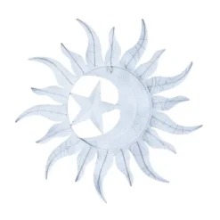 Metal Sun And Moon Indoor Outdoor Wall Decor With Abstract Patterns - Olivia & May 10 Metal Sun And Moon Indoor Outdoor Wall Decor With Abstract Patterns - Olivia & May -Home Decor Shop GUEST f735d428 8b29 4a6d a424 4eb7debf8e50