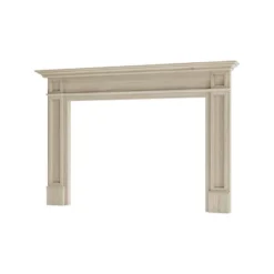 Modern Ember Lenwood Traditional Wood Fireplace Mantel Surround Kit