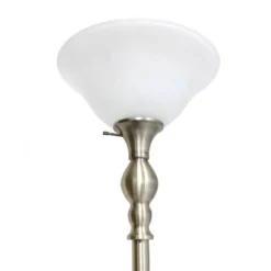 1-Light Classic Torchiere Floor Lamp With Marbleized Glass Shade Antique Brass - Lalia Home 9 1-Light Classic Torchiere Floor Lamp With Marbleized Glass Shade Antique Brass - Lalia Home -Home Decor Shop GUEST f7c80d39 ca4a 4b01 bf63 a370d6e34400