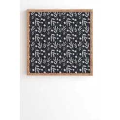 Natalie Baca Clover And Dandelion Bamboo Framed Wall Art Navy - Deny Designs -Home Decor Shop GUEST f87a687e 2cb7 4a7d bdc8 80660d97a9cb