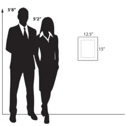 Azar Displays Floating Acrylic Wall Frame With Silver Stand Off Caps: 8.5" X 11" Graphic Size, Overall Frame Size: 12.5" X 15" 17 Azar Displays Floating Acrylic Wall Frame With Silver Stand Off Caps: 8.5" X 11" Graphic Size, Overall Frame Size: 12.5" X 15" -Home Decor Shop GUEST f8d6ac77 72b0 4e2a 9b43 0f7f22196c19