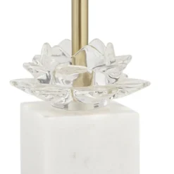 360 Lighting Phoebe Modern Buffet Table Lamps 28 1/2" Tall Set Of 2 Gold Metal White Drum Shade For Bedroom Living Room Bedside Nightstand Office Kids -Home Decor Shop GUEST f93e4acb 5117 44ee a2fc 168df1b1dd67