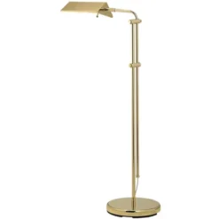 Regency Hill Traditional Adjustable Pharmacy Floor Lamp 54" Tall Brass Adjustable Metal Head For Living Room Reading Bedroom Office -Home Decor Shop GUEST fadf54bf 63c8 4558 ba80 2bfb95e94d69