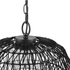 Globe Electric Novogratz X Globe Diego 1-Light Matte Black Woven Fabric Outdoor Plug-In Pendant Light 10 Globe Electric Novogratz X Globe Diego 1-Light Matte Black Woven Fabric Outdoor Plug-In Pendant Light -Home Decor Shop GUEST fb0b4b23 7e50 43f8 bf47 34fc6c3a7261