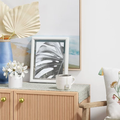 9.5" X 11.5" Matted To 8" X 10" Thin Profile Float Single Image Frame - Threshold™ 1 9.5" X 11.5" Matted To 8" X 10" Thin Profile Float Single Image Frame - Threshold™