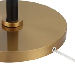 Possini Euro Design Quatro Mid Century Modern Tree Floor Lamp 71" Tall Black Gold Metal 4 Light Frosted Glass Cone Shade For Living Room Bedroom House -Home Decor Shop GUEST fbb92ddf c0bb 4f5d 938f 88119d50b7aa