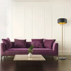 Globe Electric 2 Light Metallic Dark Gray Floor Lamp - Novogratz X Globe -Home Decor Shop GUEST fd18e4c8 2991 4644 b2b3 18c983a3e6a0