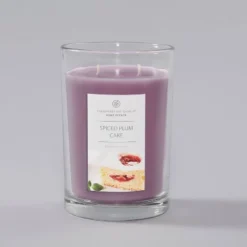 19oz Jar Candle Spiced Plum Cake Home Scents - Chesapeake Bay Candle
